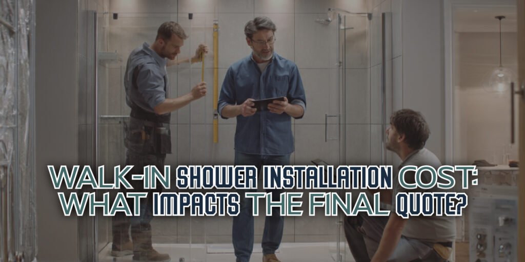 walk in shower installation cost